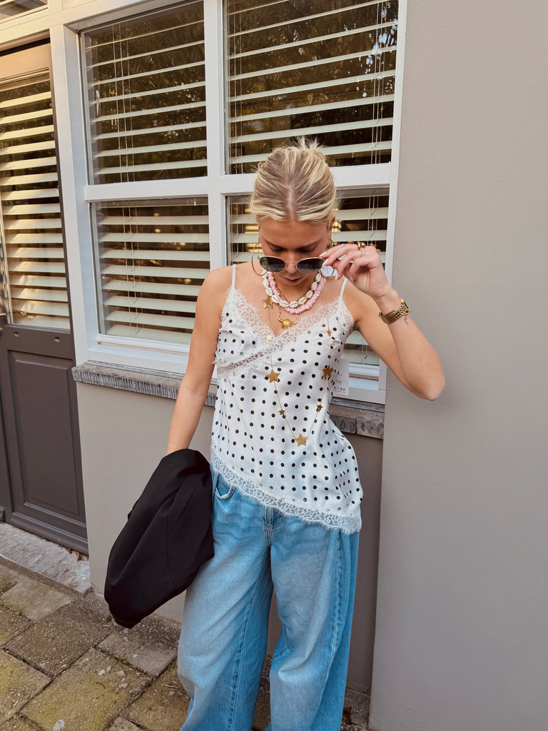Juna polka top
