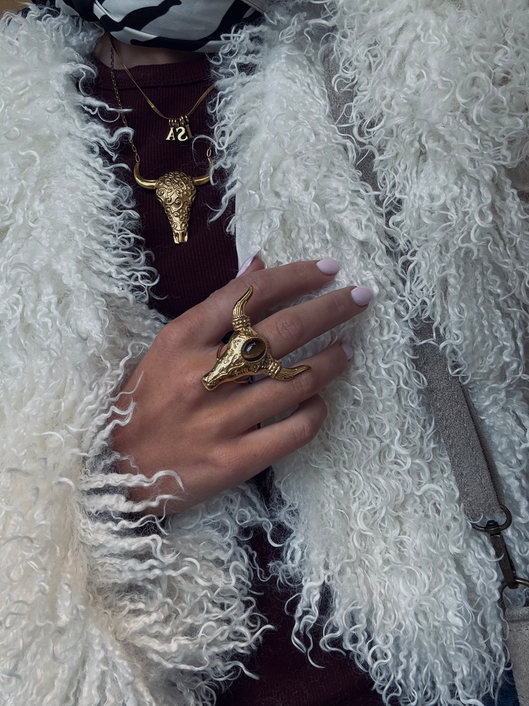 Bull necklace
