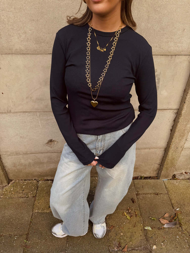 The basic you need, blauw (XS)