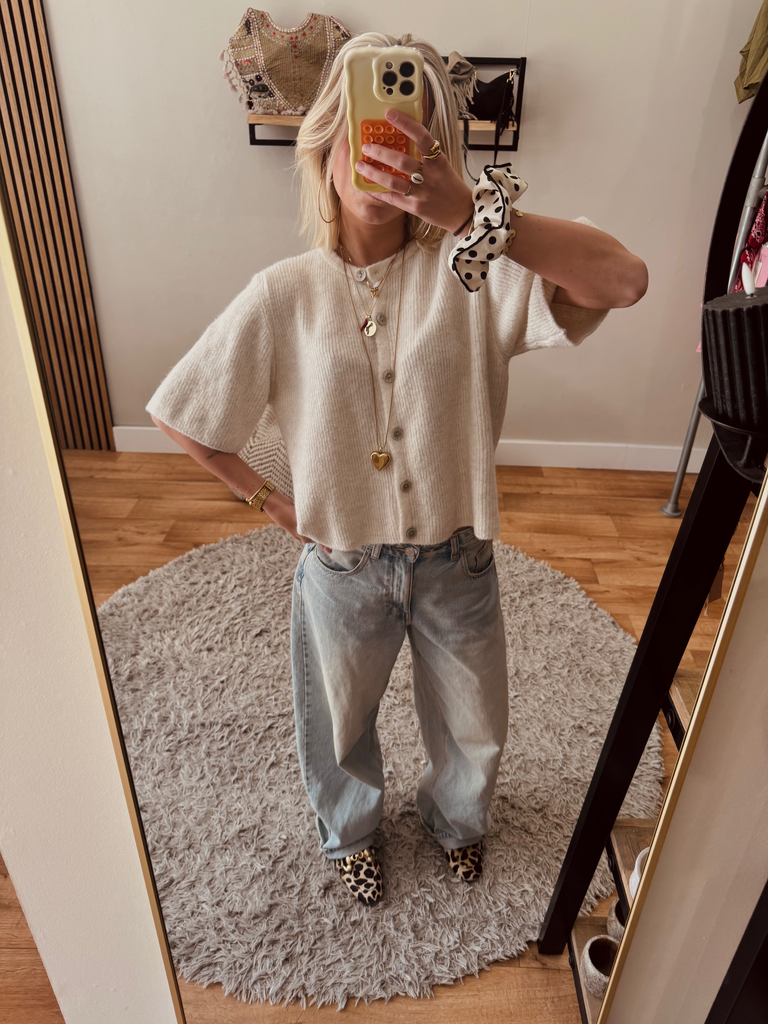 Cloud cardigan beige