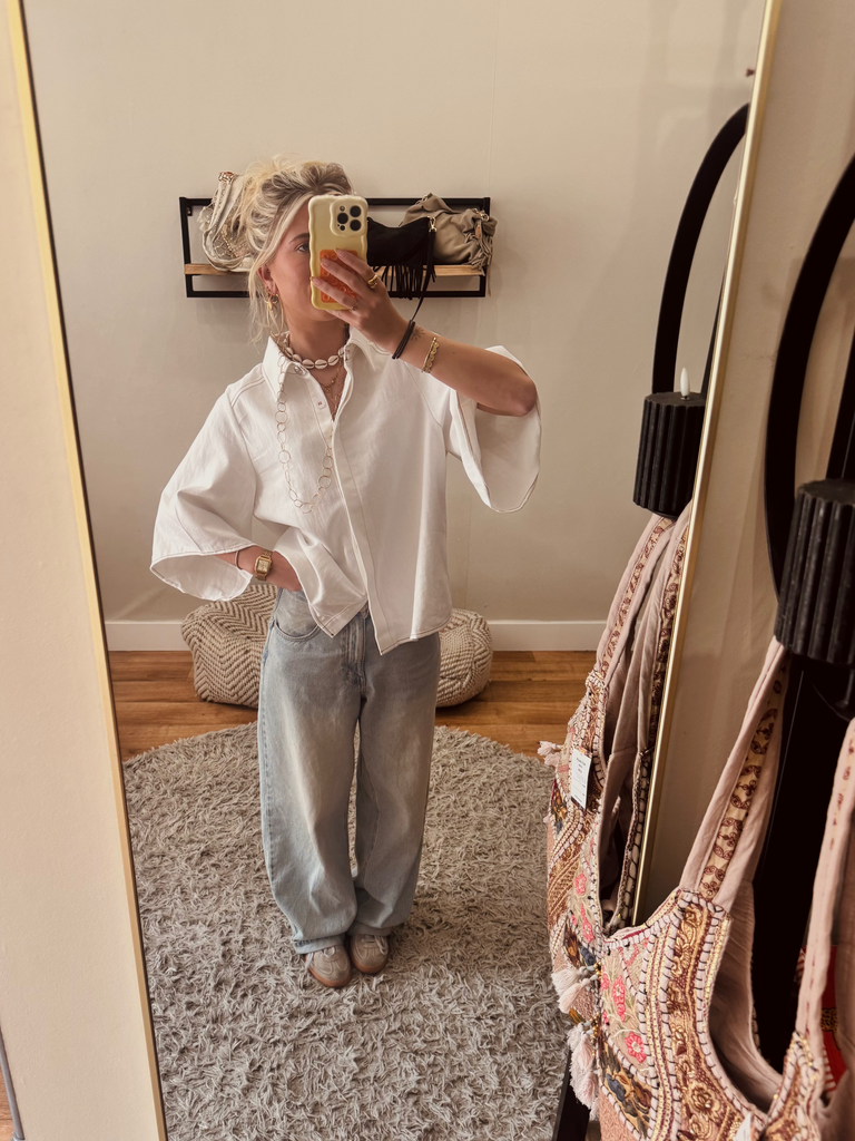 Everyday denim white (M)