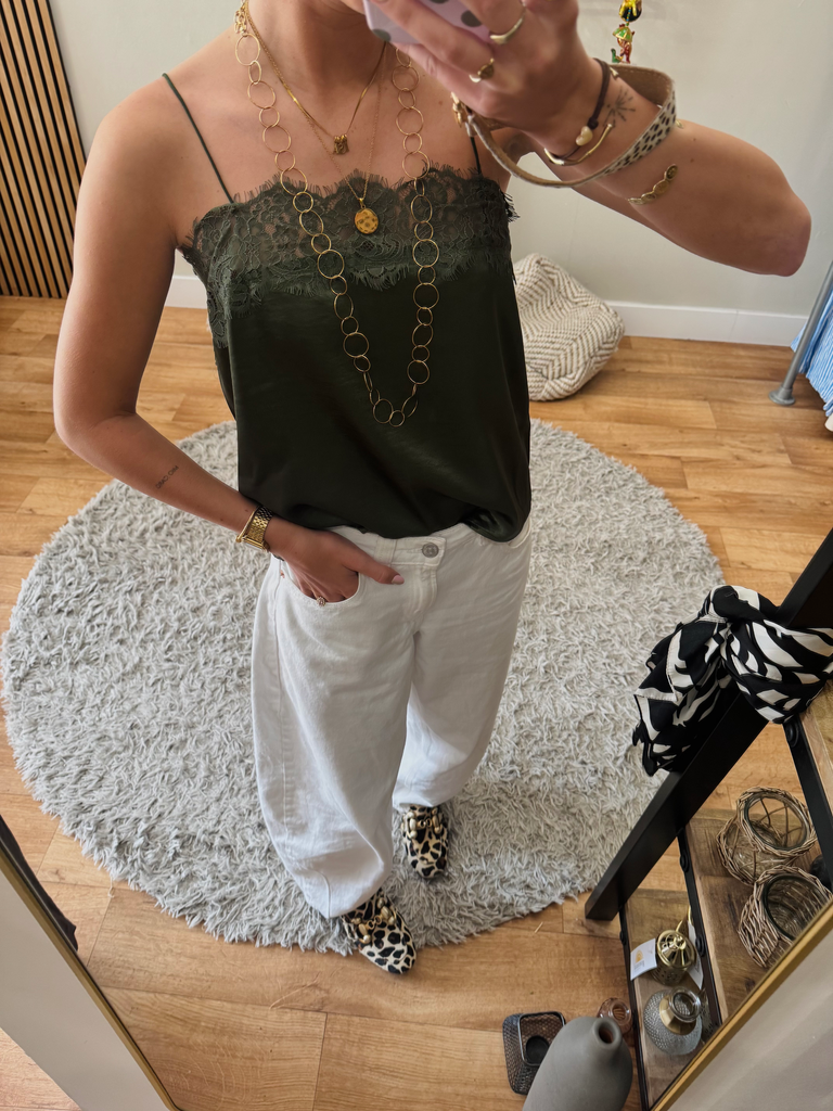 Muse top green