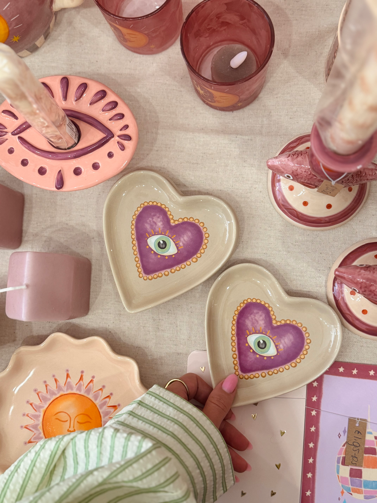 Heart jewelry dish