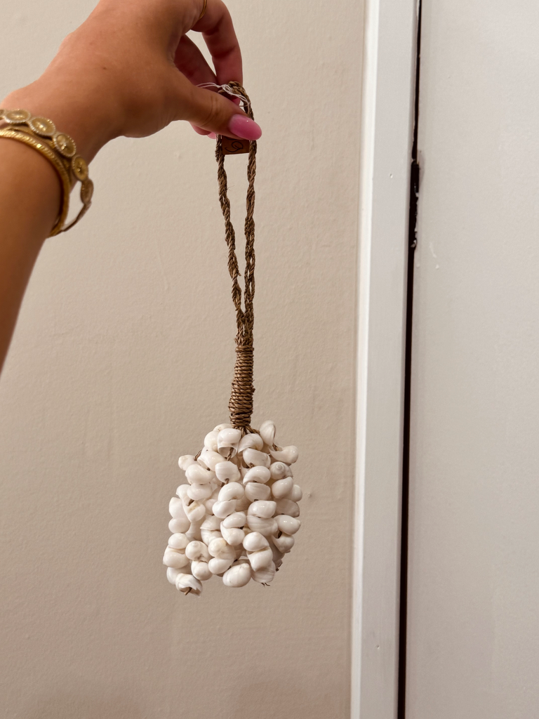 Boho shell hanger