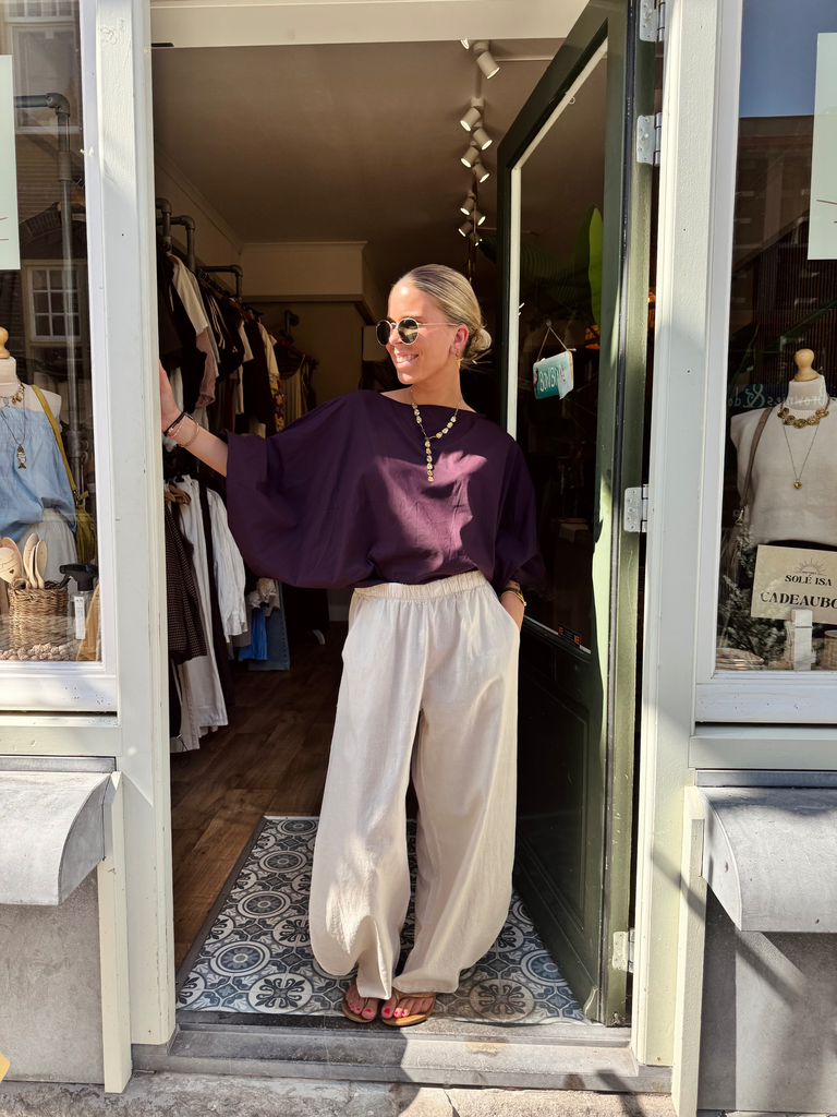 Harper blouse Bordeaux