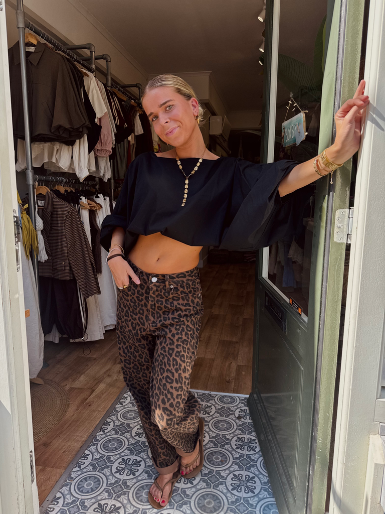 Harper blouse zwart