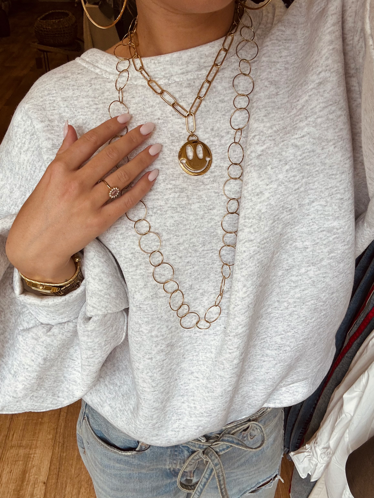 Smiley necklace