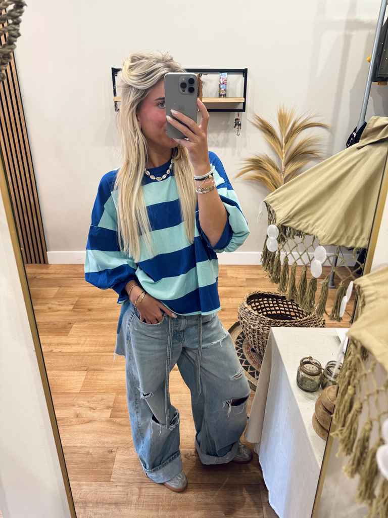 Sia knit turquoise